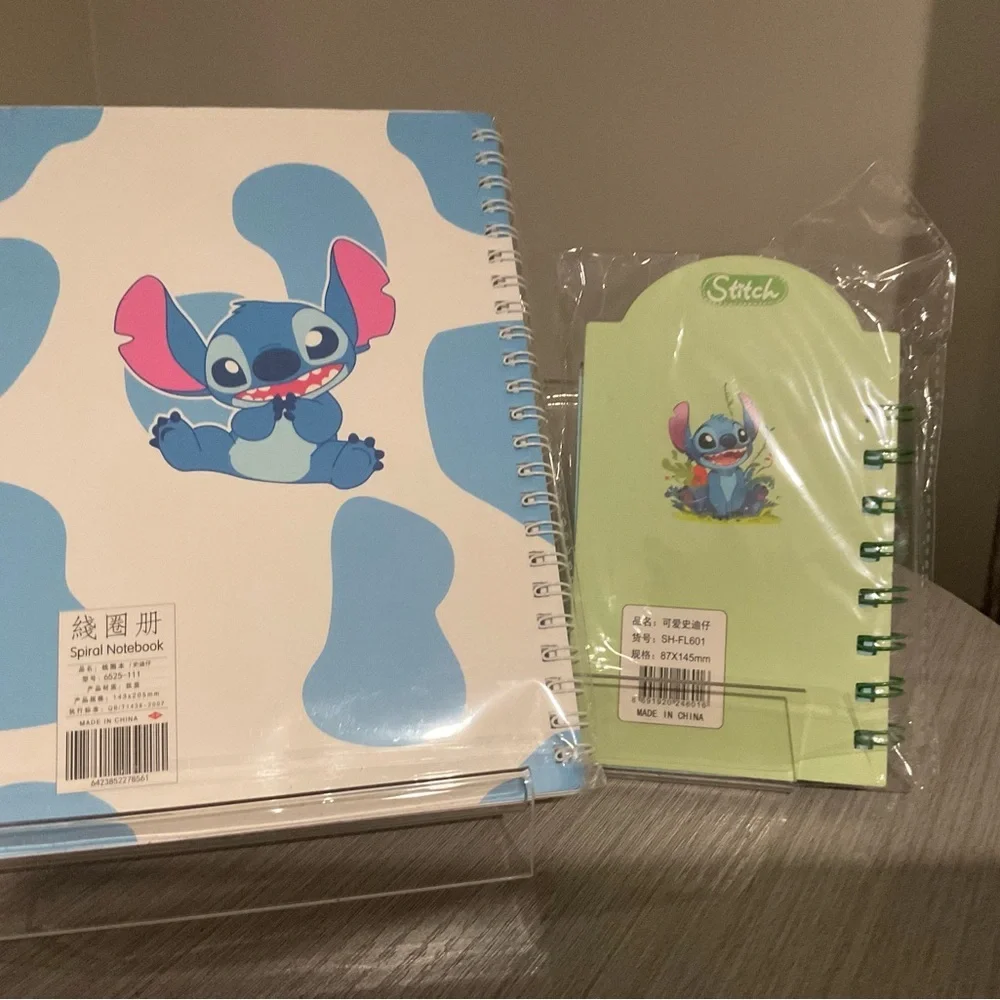 Stitch Kids Pencil Case and Notebooks Set